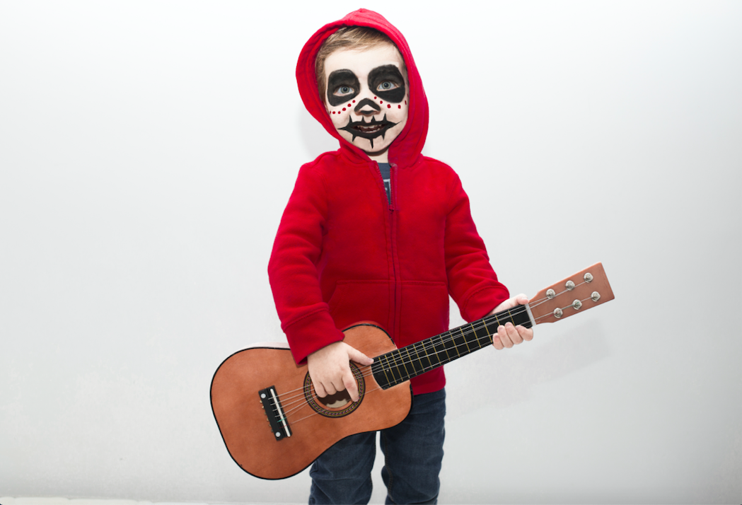 Kids Halloween outfit for Hector from Coco